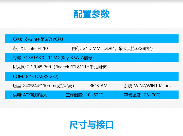 GA-A1603 嵌入式板卡(图2)