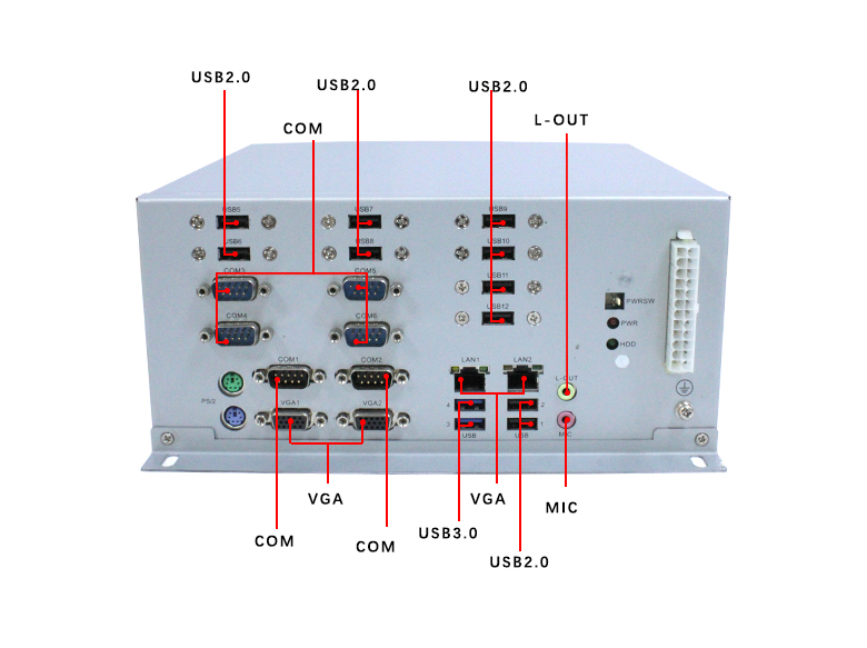 GA-A1403 X86工控整机1150 CPU(图4)