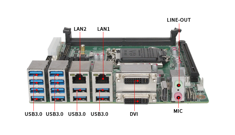 GM-H310嵌入式工控主板(图4)