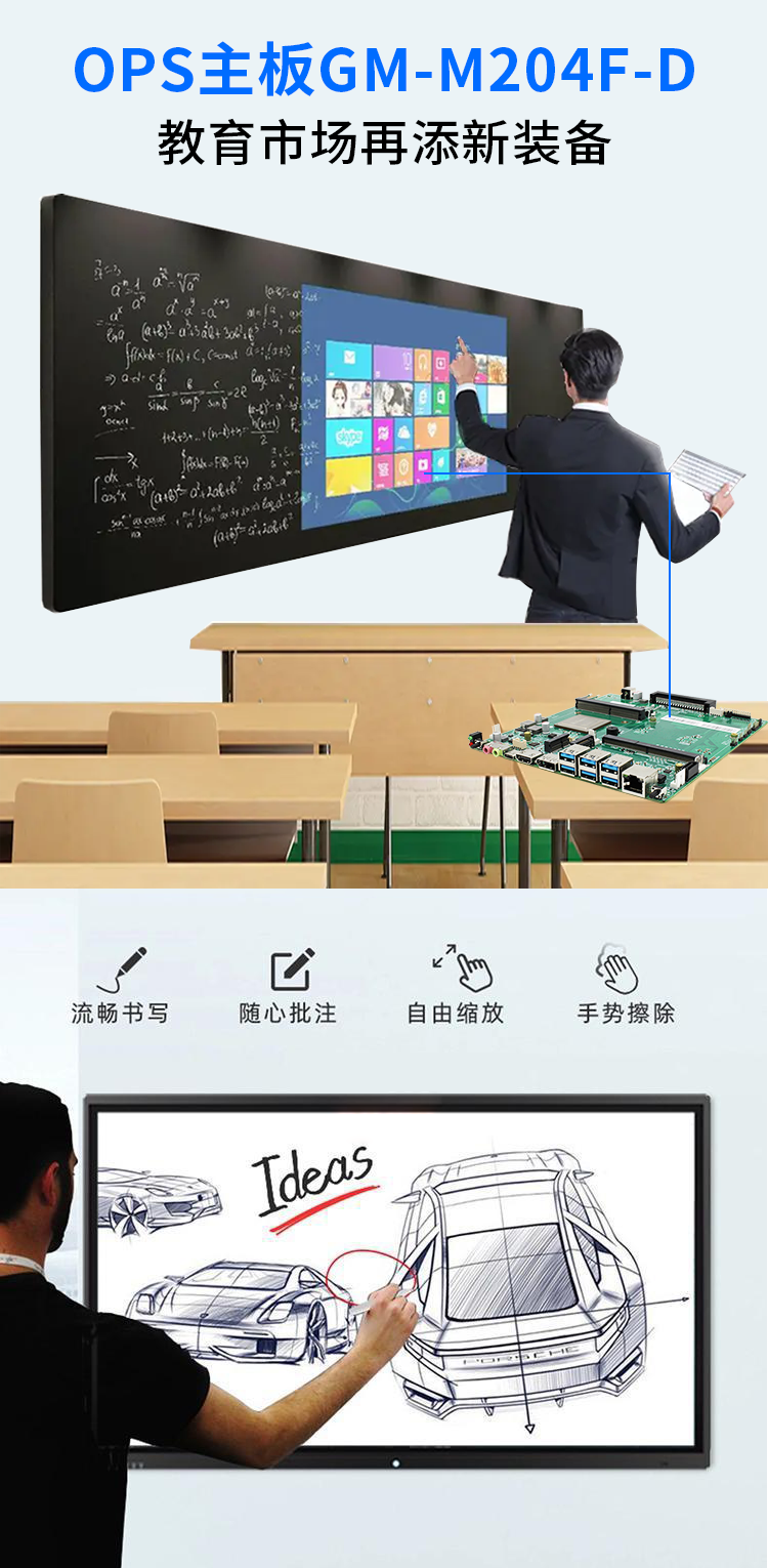 【高能计算机新品发布】飞腾D2000国产OPS主板，让教育设备智慧融合！(图1)