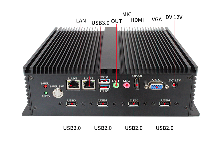 飞腾FT2000轨交工控机T3202(图4)