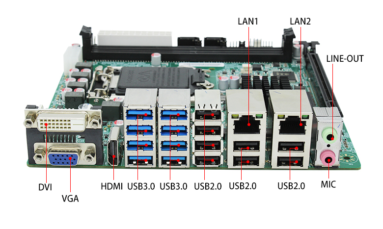 英特尔GM-M1001工控主板(图4)