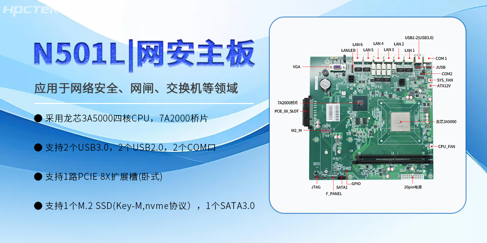 龙芯网安主板，筑牢工业发展安全屏障，开启可靠新时代(图2)