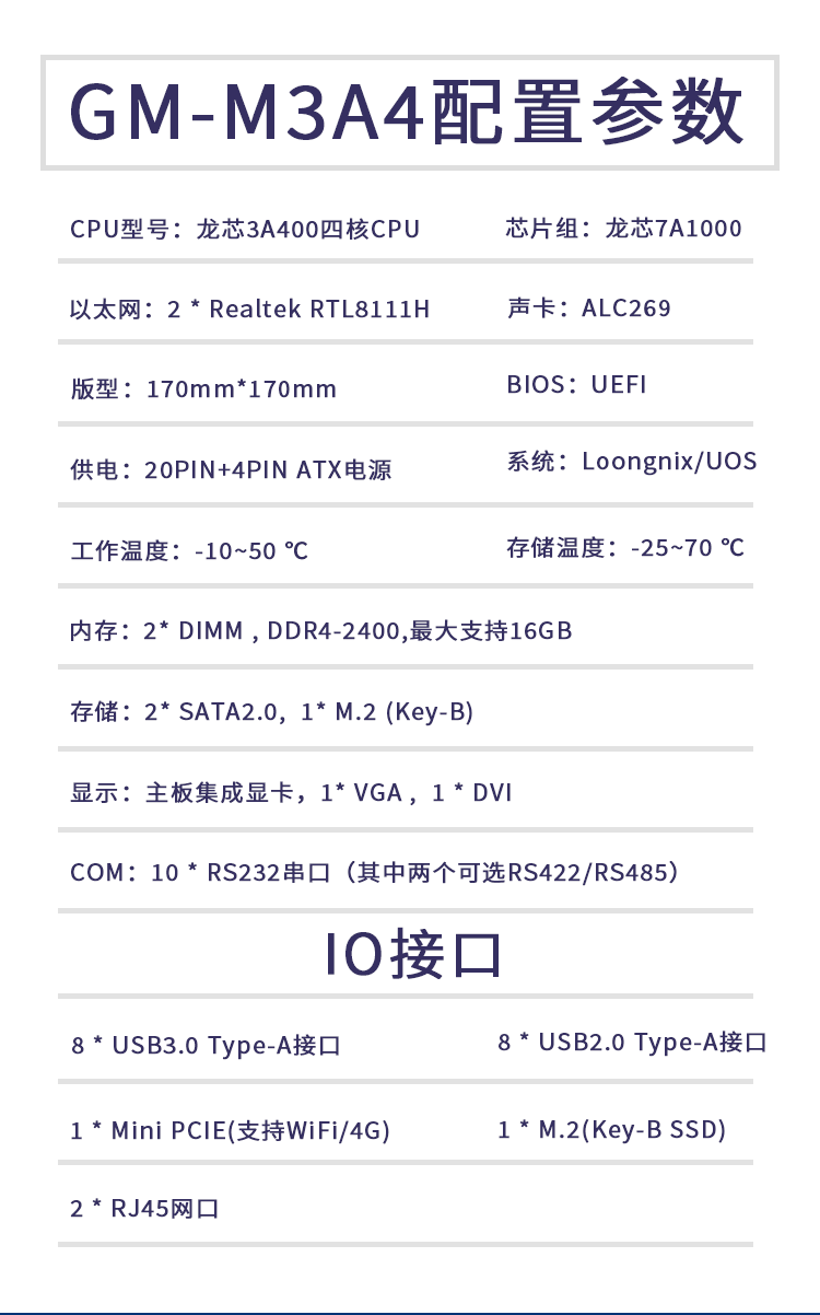 【更新升级】高能计算机推出龙芯3A4000 Mini-ITX主板